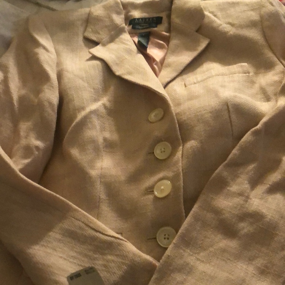 Cream blazer